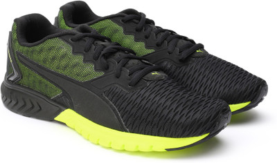 

Puma IGNITE Dual Running Shoes For Men(Black, Black-safety yellow