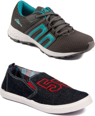 

Asian Men Casual & Running Shoes Combo Pack of 2 Casuals For Men(Multicolor