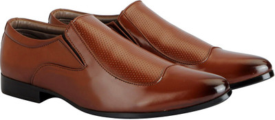

FAUSTO Formal Corporate Slip On For Men(Tan