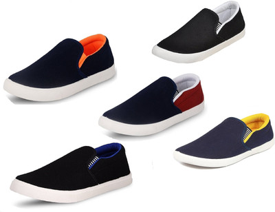 

Genial Slip On Sneakers For Men(Navy, Black, Multicolor