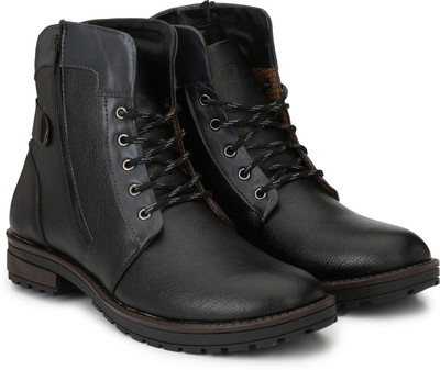 

Alex Martin High Top Boots For Men(Black