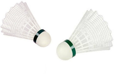 

Prime Sports Sania Nylon Shuttlecock - Pack of 10 shuttlecock - Colour White and Yellow Plastic Shuttle - Yellow(Medium, 77, Pack of 10)