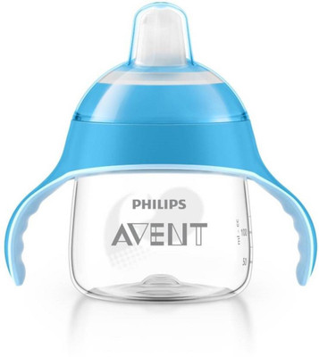 

Philips Toddler Spout Cup With Twin Handle(Blue)