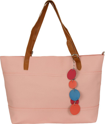 

LE CUERO Women Casual Beige PU Shoulder Bag