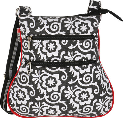 

Elitto Girls Casual Multicolor Cotton Sling Bag