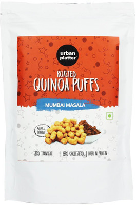 

Urban Platter Roasted Quinoa Puffs, Mumbai Masala,[Crunchy, Healthy & Tasty](100 g)