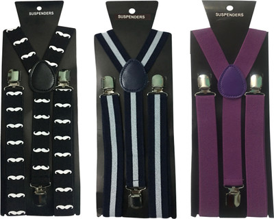 

Atyourdoor Y- Back Suspenders for Men(Multicolor)