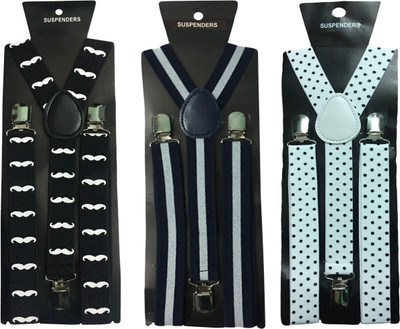 

Atyourdoor Y- Back Suspenders for Men(Multicolor)