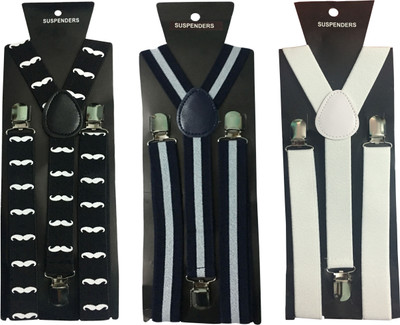 

Atyourdoor Y- Back Suspenders for Men(Multicolor)