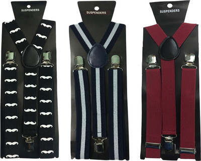 

Atyourdoor Y- Back Suspenders for Men(Multicolor)