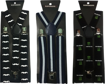 

Atyourdoor Y- Back Suspenders for Men(Multicolor)