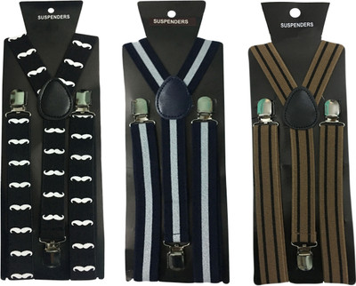 

Atyourdoor Y- Back Suspenders for Men(Multicolor)