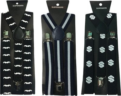 

Atyourdoor Y- Back Suspenders for Men(Multicolor)