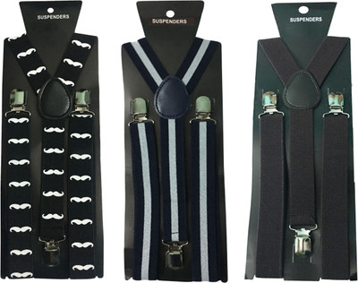 

Atyourdoor Y- Back Suspenders for Men(Multicolor)