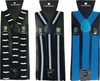 

Atyourdoor Y- Back Suspenders for Men(Multicolor)