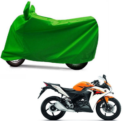 Auto Age Two Wheeler Cover for Honda(CBR 150R, Green)