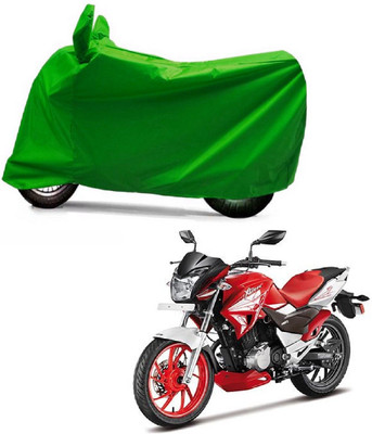 Auto Age Two Wheeler Cover for Hero(Xtreme Sports, Green)