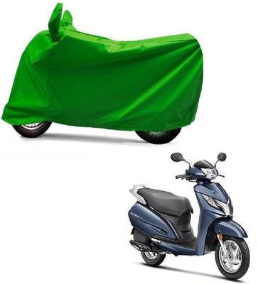 Auto Age Two Wheeler Cover for Honda(Activa 125, Green)