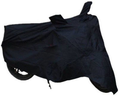Water Proof Two Wheeler Cover for TVS(Fiero F2, Black)