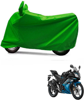 Auto Age Two Wheeler Cover for Yamaha(YZF R15 S, Green)