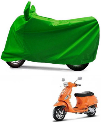 Auto Age Two Wheeler Cover for Piaggio(Vespa SXL, Green)