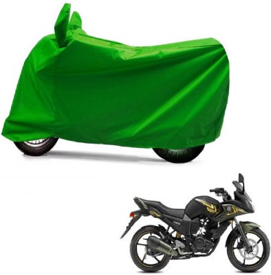 Auto Age Two Wheeler Cover for Yamaha(Fazer, Green)