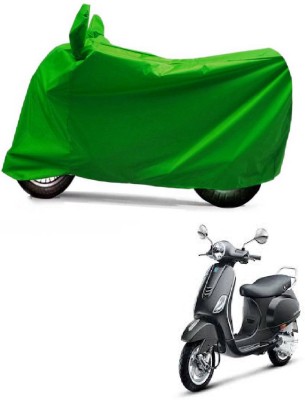 Auto Age Two Wheeler Cover for Piaggio(Vespa VXL, Green)