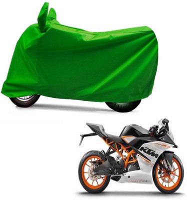 Auto Age Two Wheeler Cover for KTM(RC 390, Green)