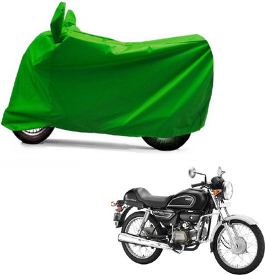 KAAZ Two Wheeler Cover for Hero(Splendor Pro Classic, Green)