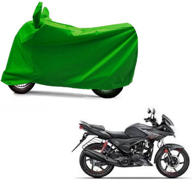 Autocraft Two Wheeler Cover for Hero(Ignitor, Green)