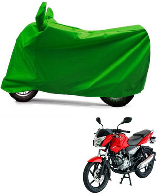 Autocraft Two Wheeler Cover for Bajaj(Pulsar 135 LS DTS-i, Green)