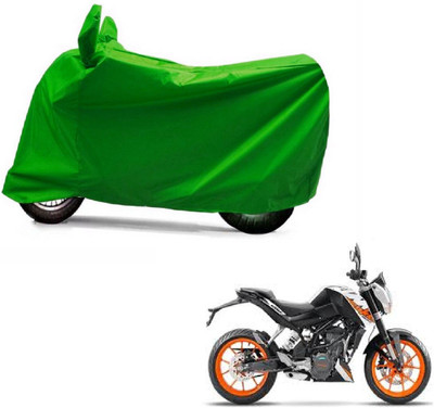 Auto Age Two Wheeler Cover for KTM(Duke 200, Green)