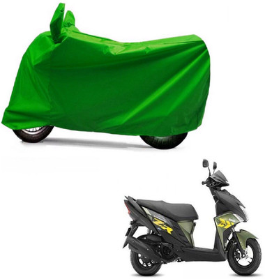 Auto Age Two Wheeler Cover for Yamaha(Ray Z, Green)