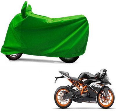 Auto Age Two Wheeler Cover for KTM(RC 200, Green)