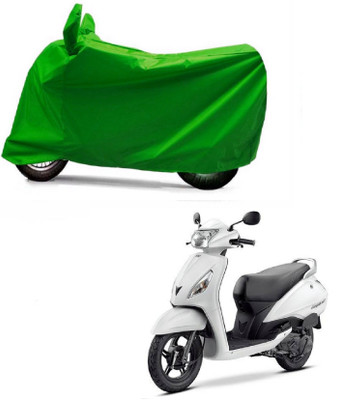 Auto Age Two Wheeler Cover for TVS(Jupiter, Green)