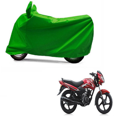 Auto Age Two Wheeler Cover for TVS(Sport, Green)