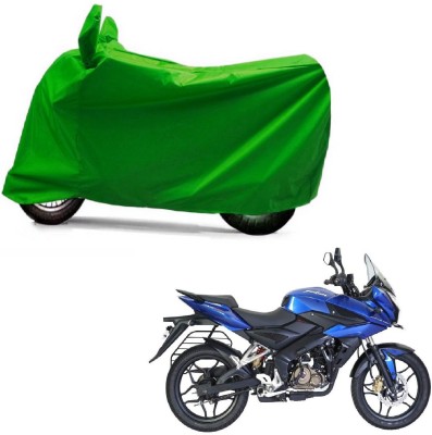 KAAZ Two Wheeler Cover for Bajaj(Pulsar AS 150, Green)