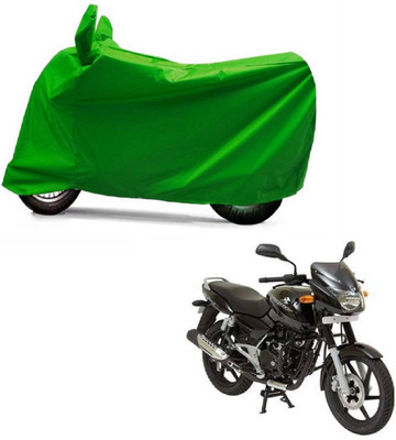 Auto Age Two Wheeler Cover for Bajaj(Pulsar 180 DTS-i, Green)