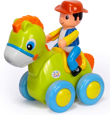 

Miss & Chief Friction Power Swing Animal Car(Multicolor)