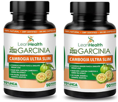 

LeanHealth Garcinia Cambogia - 90 Capsules - (Pack of 2)(180 No)