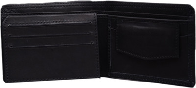 

VSR Men Black Genuine Leather Wallet(8 Card Slots)