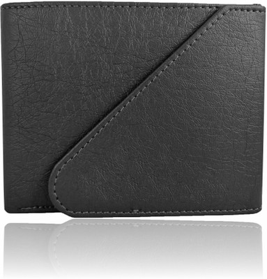 

Shockyfi Men Black Artificial Leather Wallet(5 Card Slots)