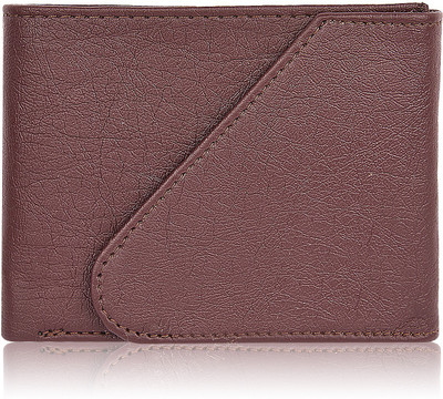 

Accezory Men Brown Artificial Leather Wallet(5 Card Slots)