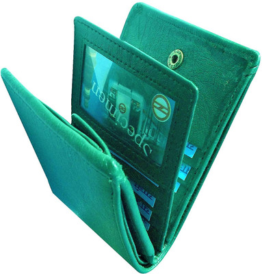 

FRIENDS & COMPANY Men Green Genuine Leather Wallet(10 Card Slots)