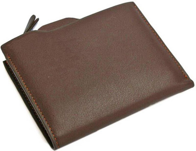 

Pidengbao Men Brown Artificial Leather Wallet(9 Card Slots)