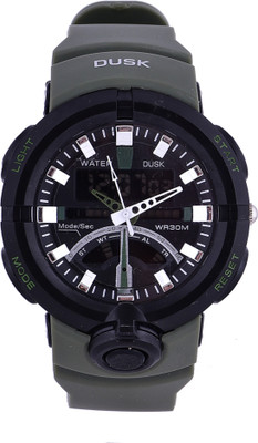 

Skmei Dusk 102 Military Green Sports Watch - For Men