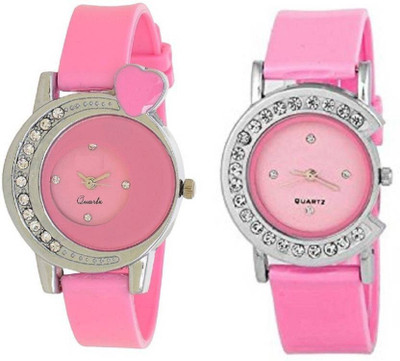 

iDIVAS ALK 55265 Heart and butterfly Desing With 1 year Warranty Watch - For Women