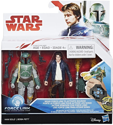 

Hasbro STAR WARS HAN SOLO AND E5 BOBA FETT(Multicolor)