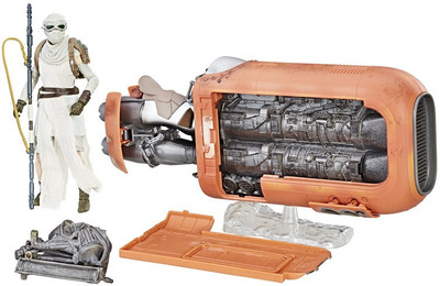 

Hasbro STAR WARS REY SCAVENGER AND SPEEDER JAKKU(Multicolor)