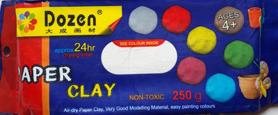 

BestUBuy Dozen Paper Clay - White